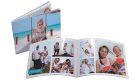 foto detalhe fotolivro revista capa e aberto