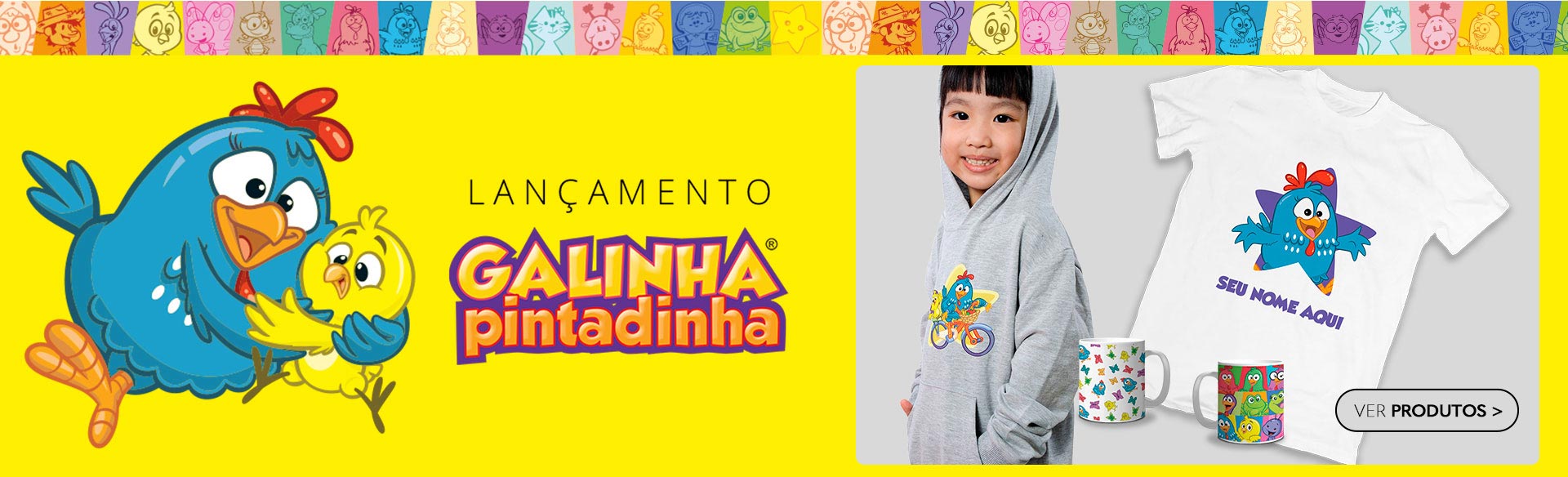Banner Galinha Pintadinha