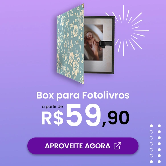 Box para Fotolivro 28x36cm