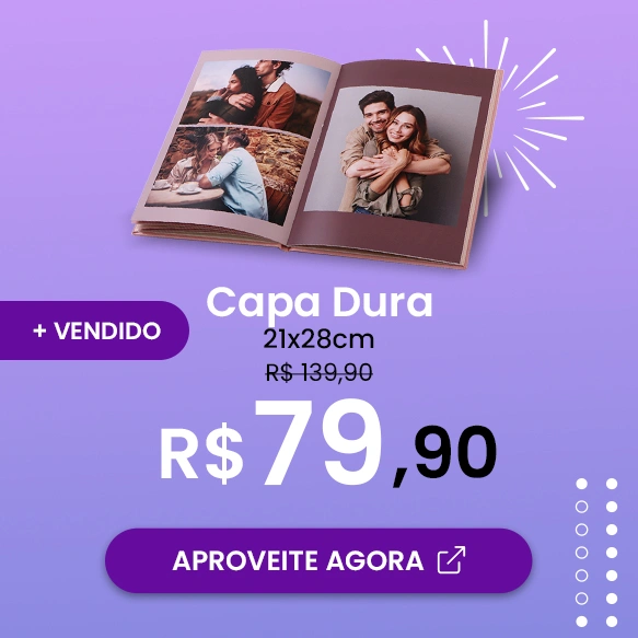 Fotolivro Capa Dura 21x28cm