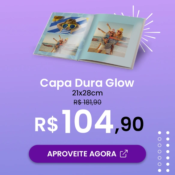 Fotolivro Capa Dura Glow 21x28cm