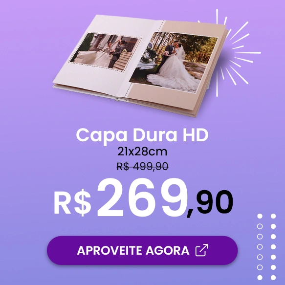 Fotolivro Capa Dura HD 21x28cm