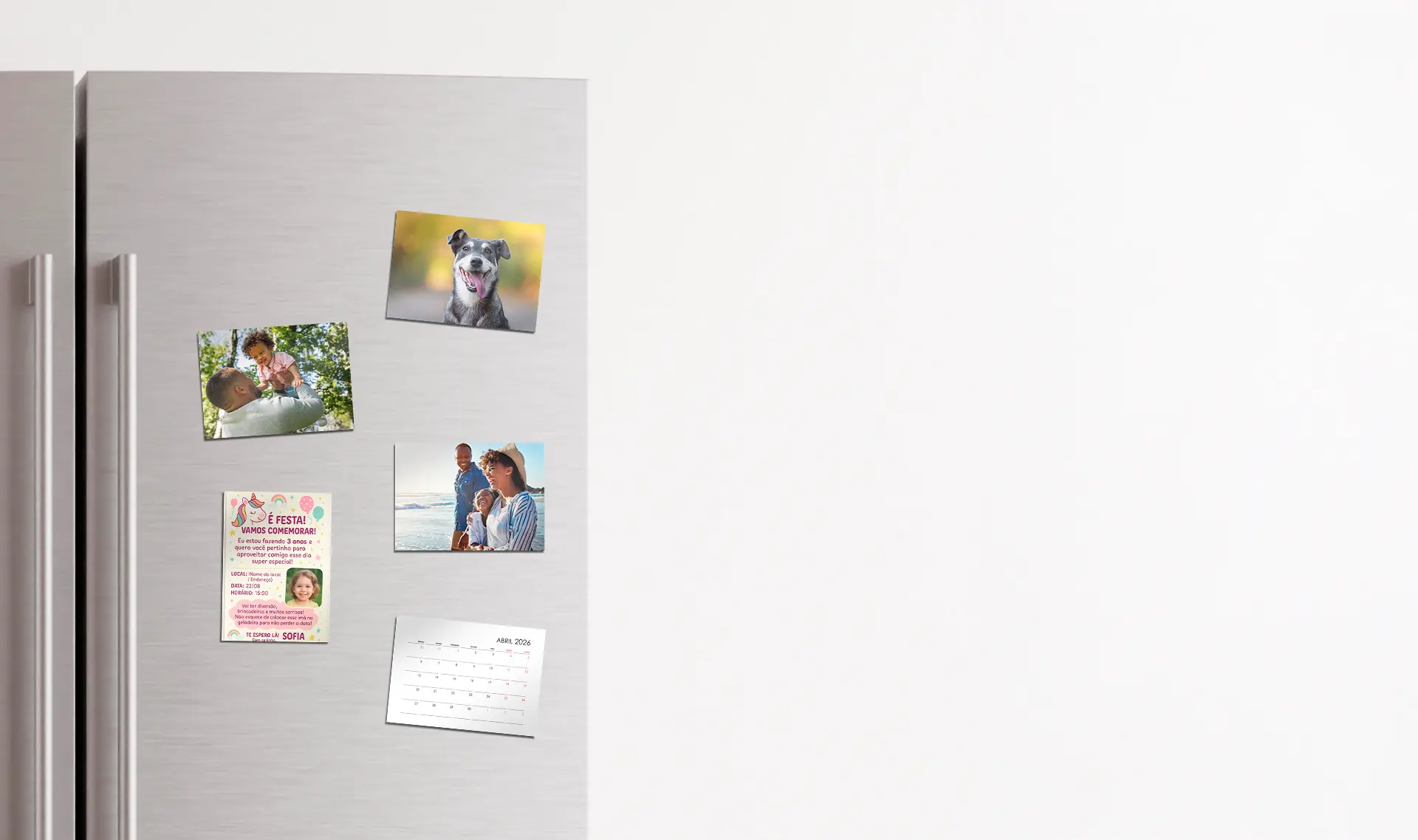 Ideias para usar Ímãs de Geladeira