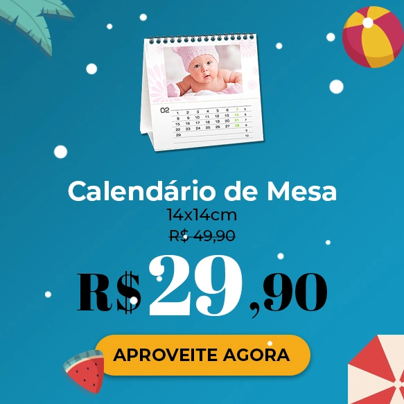 Calendario Mesa 14x14cm