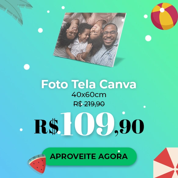 Foto Tela Canvas 40x60cm
