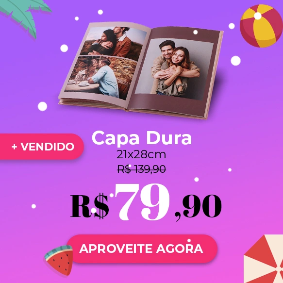 Fotolivro Capa Dura Glow 21x28cm